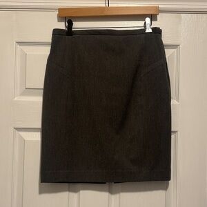 Express Charcoal Pencil Skirt - size 8